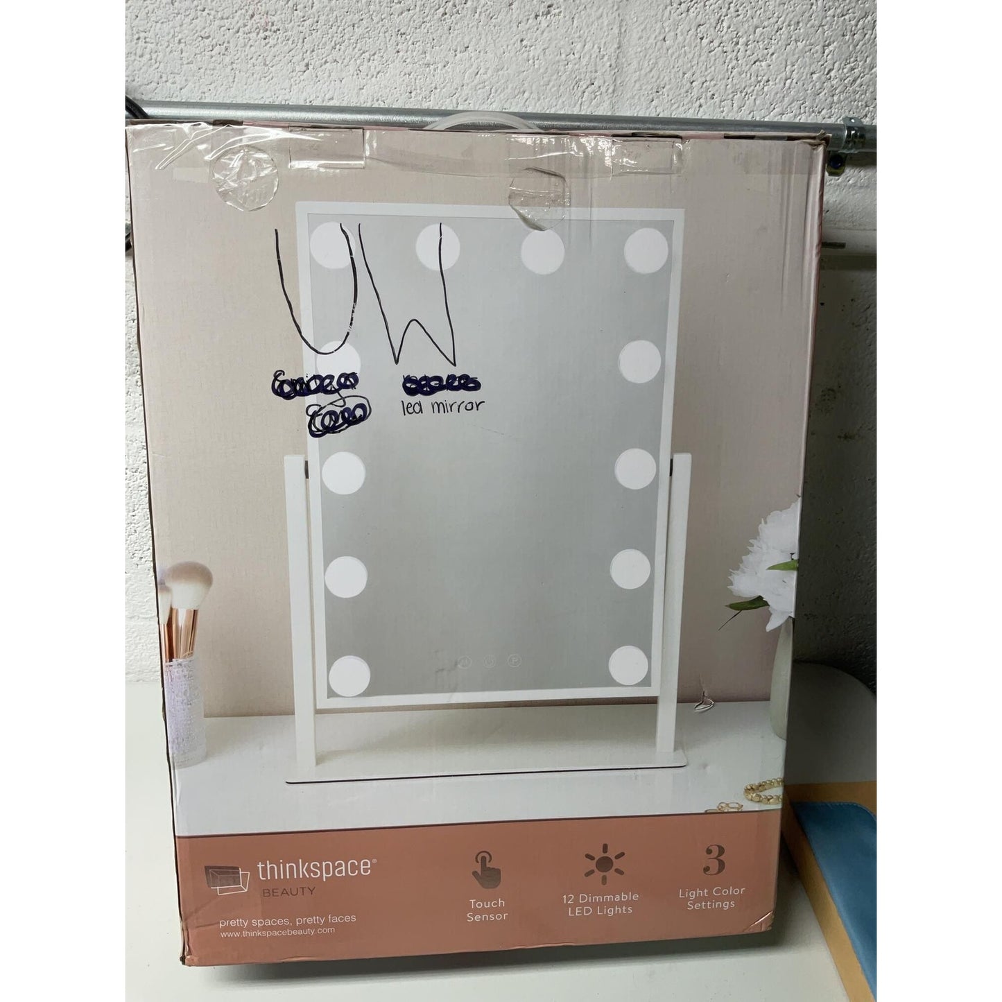 Hollywood Vanity Mirror Touch Sensor