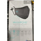 Maskfone face mask with integrated microphone for clear calls