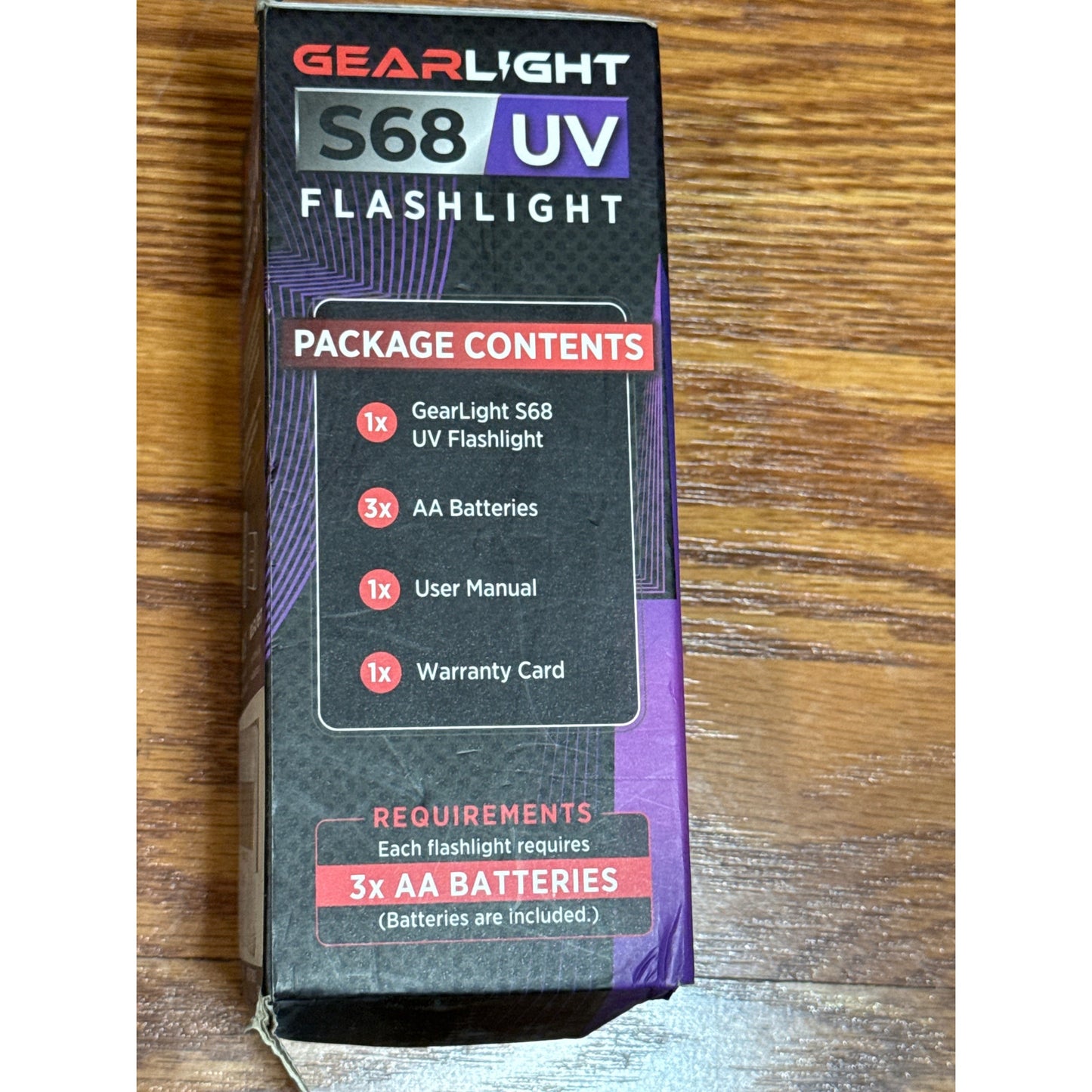 GearLight S68 UV Flash Light
