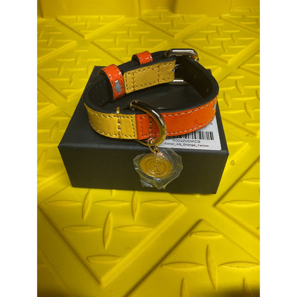 Scotch & Co dog collar Extra Small Orange Yellow