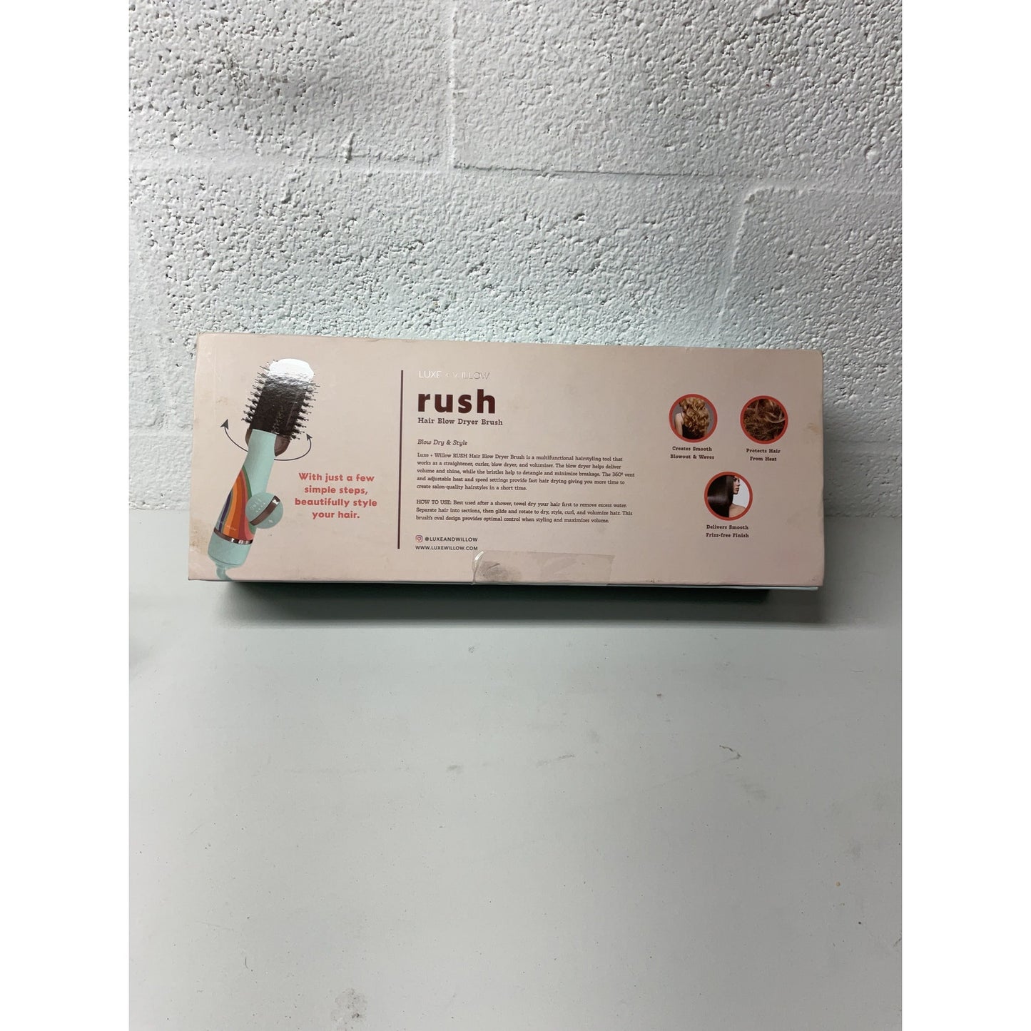 L+W Hair Blow Dryer Brush