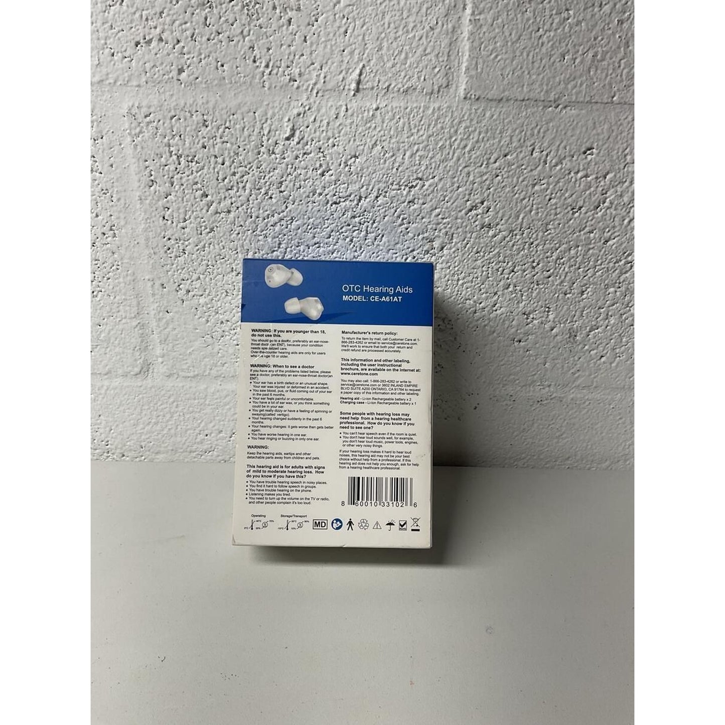 Ceretone FUSION OTC Hearing Aids