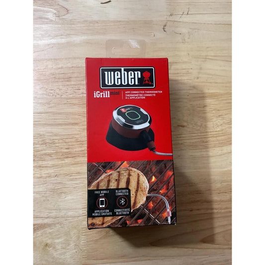 Weber iGrill mini 7202 App Connected Digital Thermometer Open Box