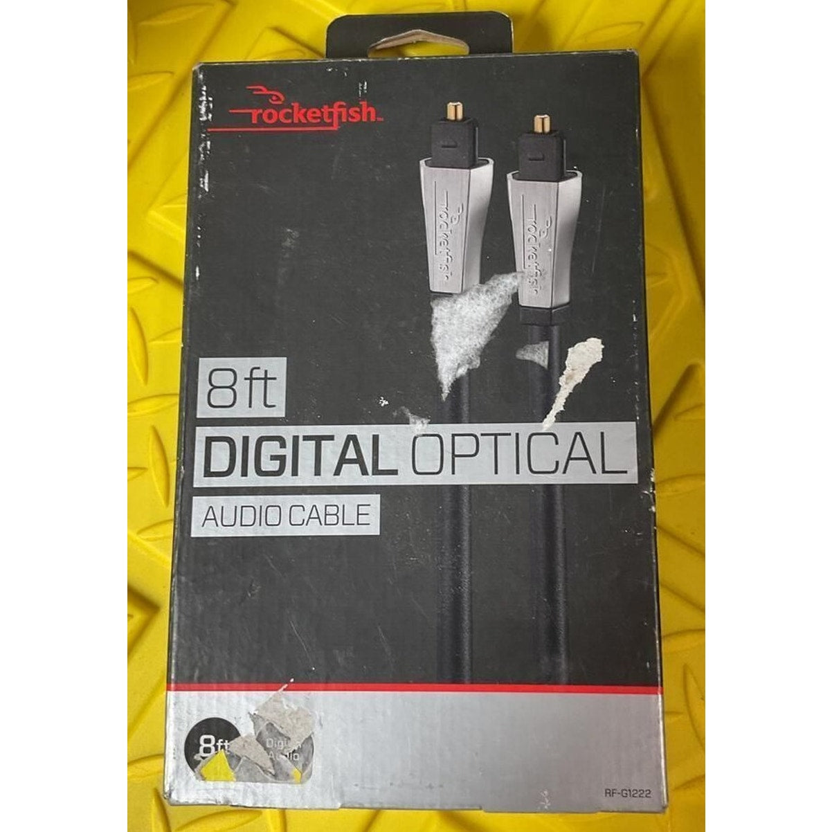 Rocketfish 8ft Digital Optical Audio Cable - Open Box