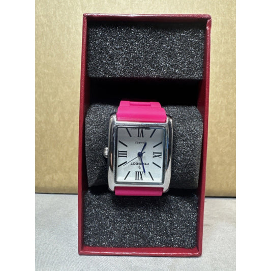 Peugeot Women’s Silver Tank Quartz Watch 3066SFS