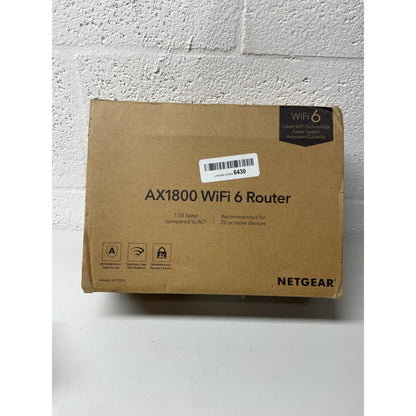 NETGEAR AX1800 WiFi 6 Router