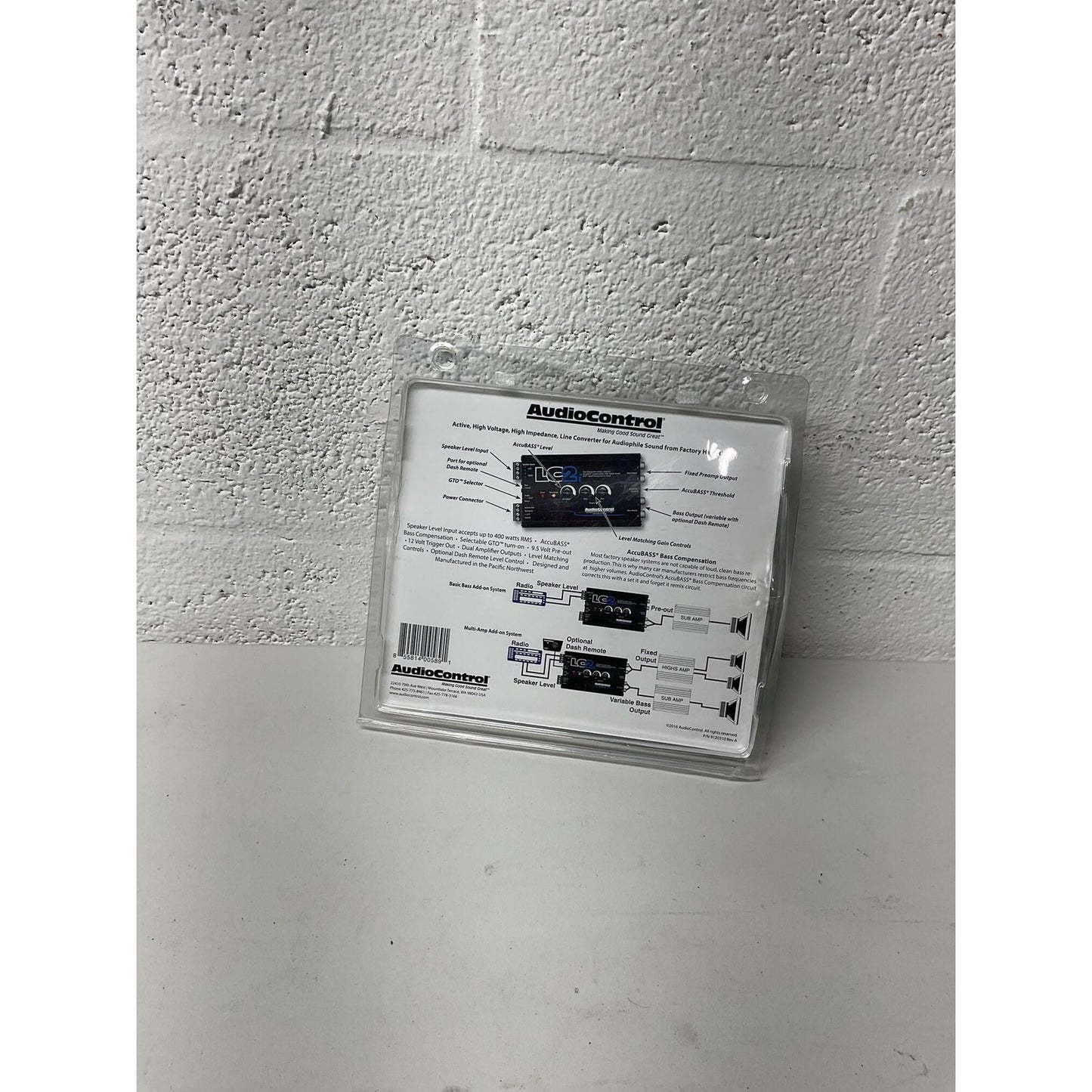 LC 2i Audio Control Two Channel Line Output