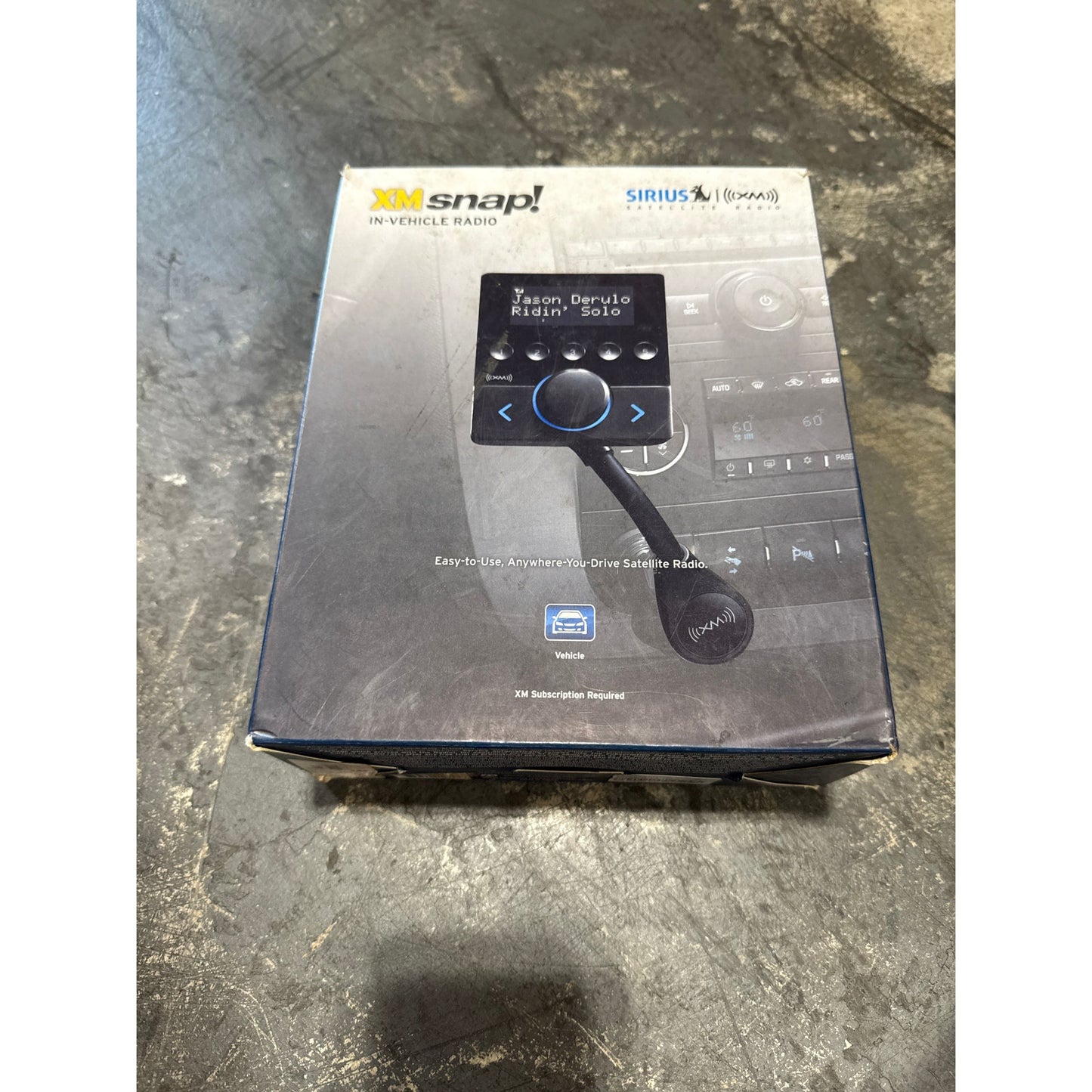 XM snap radio - car satellite radio