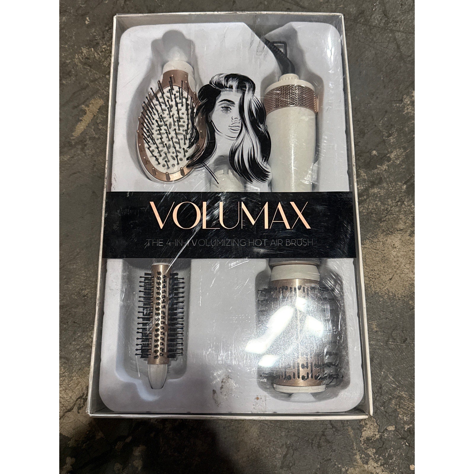 Volumax the 4 in 1 volumizing hot air brush - Fantasticbins