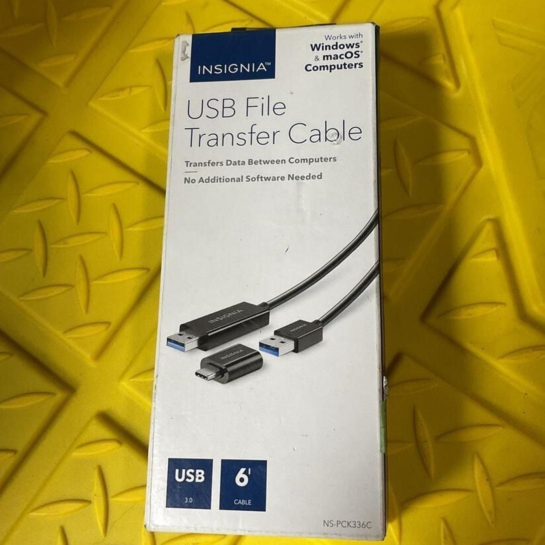 INSIGNIA USB file Transfer Cable