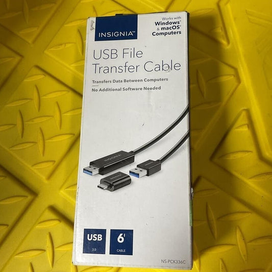 INSIGNIA USB file Transfer Cable