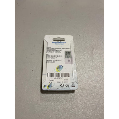 Aquarium & ambient thermometer