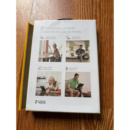 ZAGG Slim Book Wireless Keyboard Case- Open box