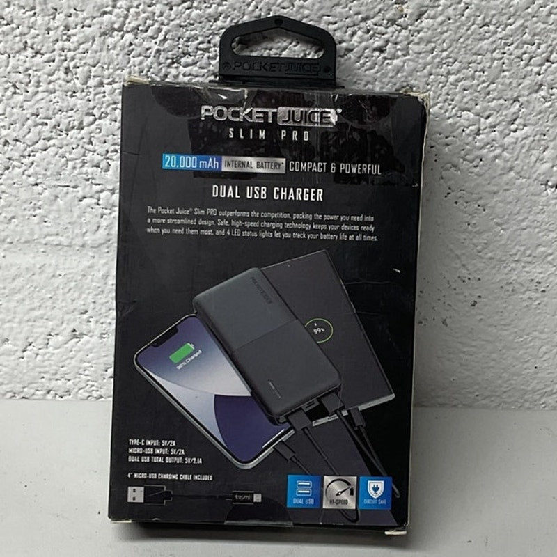 Pocket Juice Slim Pro 20000mAh power bank