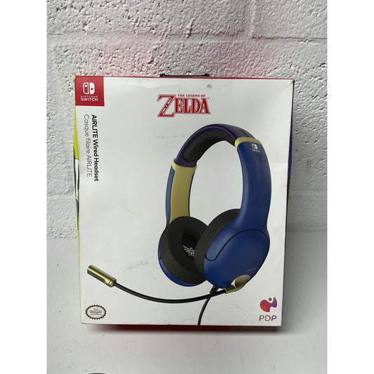Zelda Airlite Wired Headset for Nintendo Switch