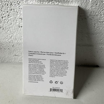 Google Pixel 2 Case Gray Fabric