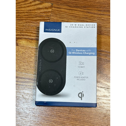 Dual Device QI Charging - Insignia 20 W