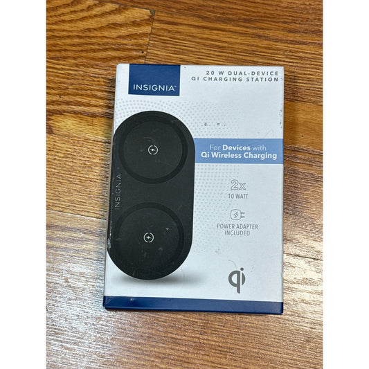 Dual Device QI Charging - Insignia 20 W