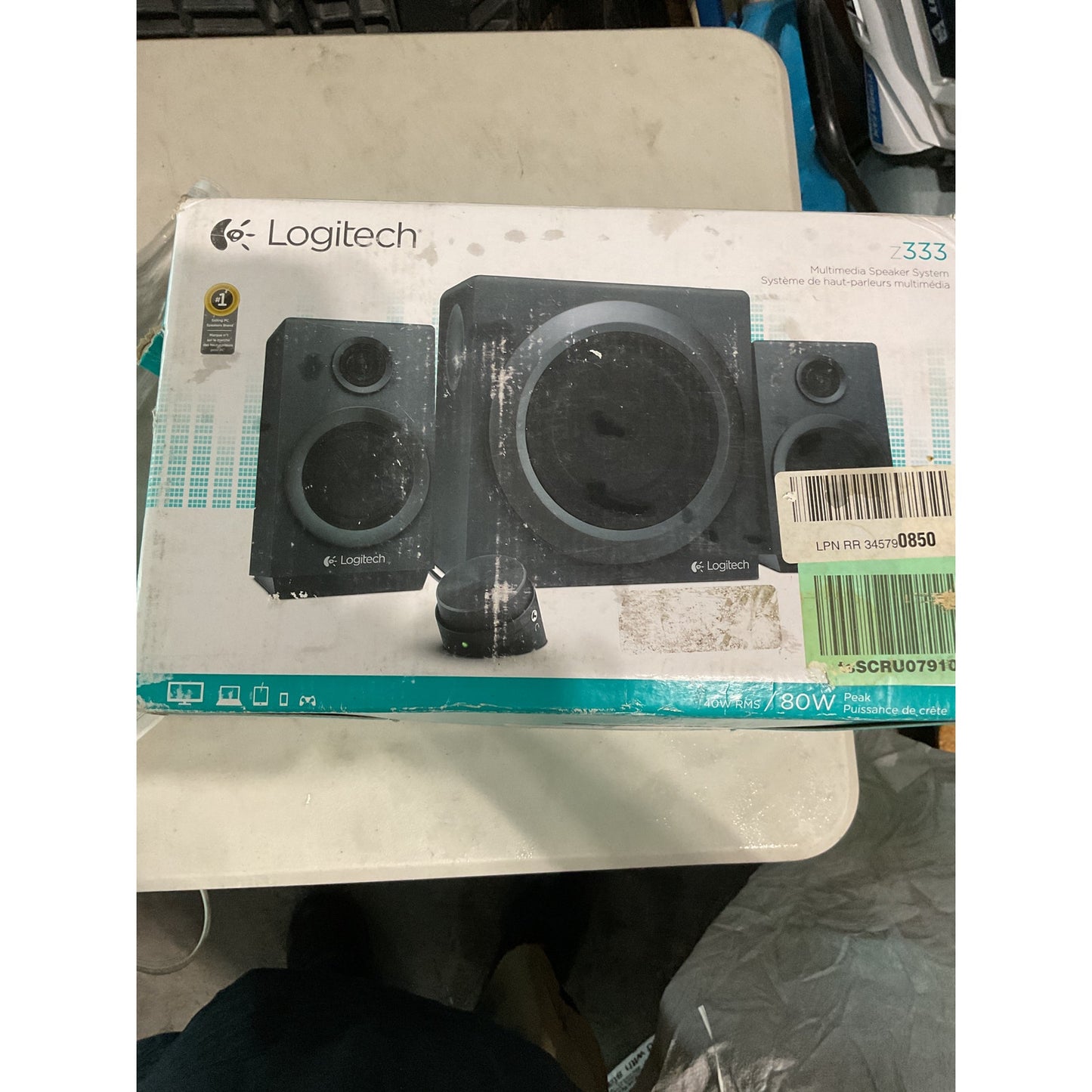 Multimedia speaker system  - Logitech Z333