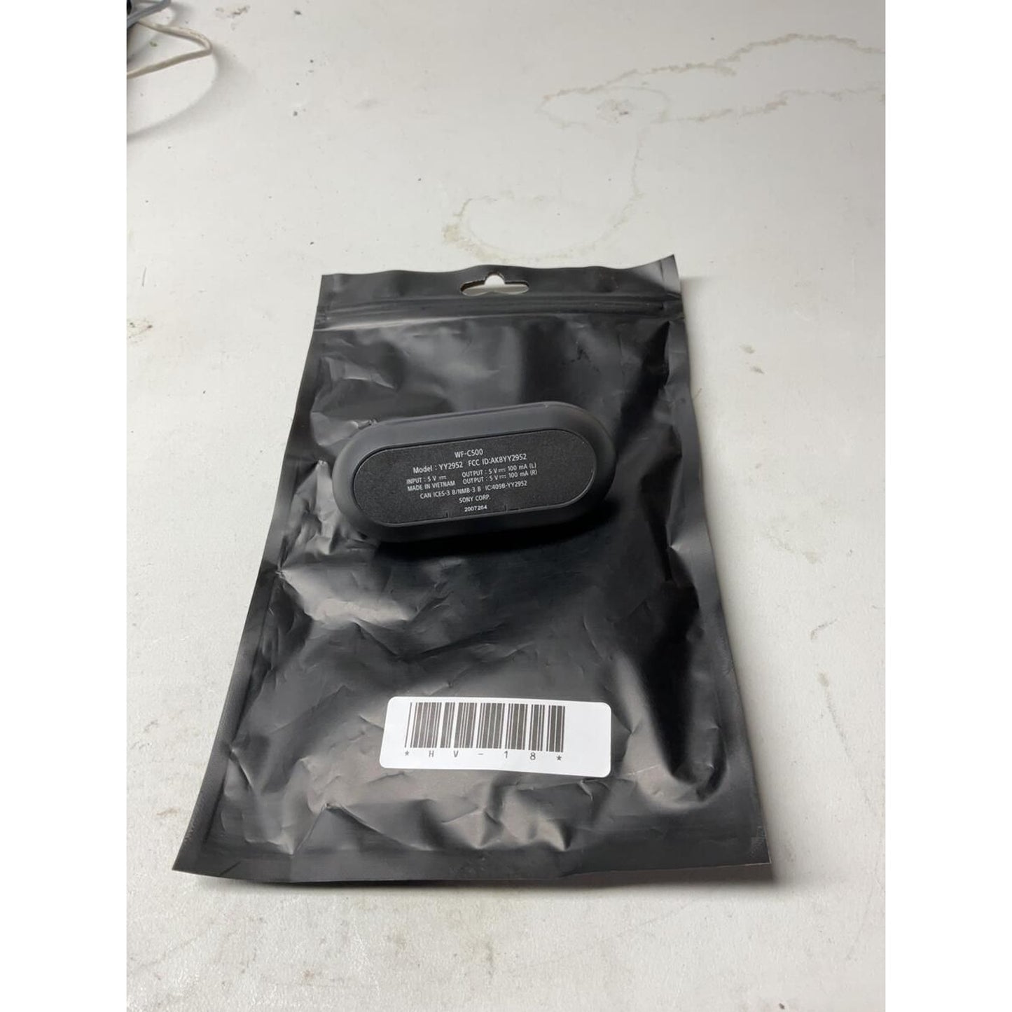 Sony WF-C500 Black Earbuds