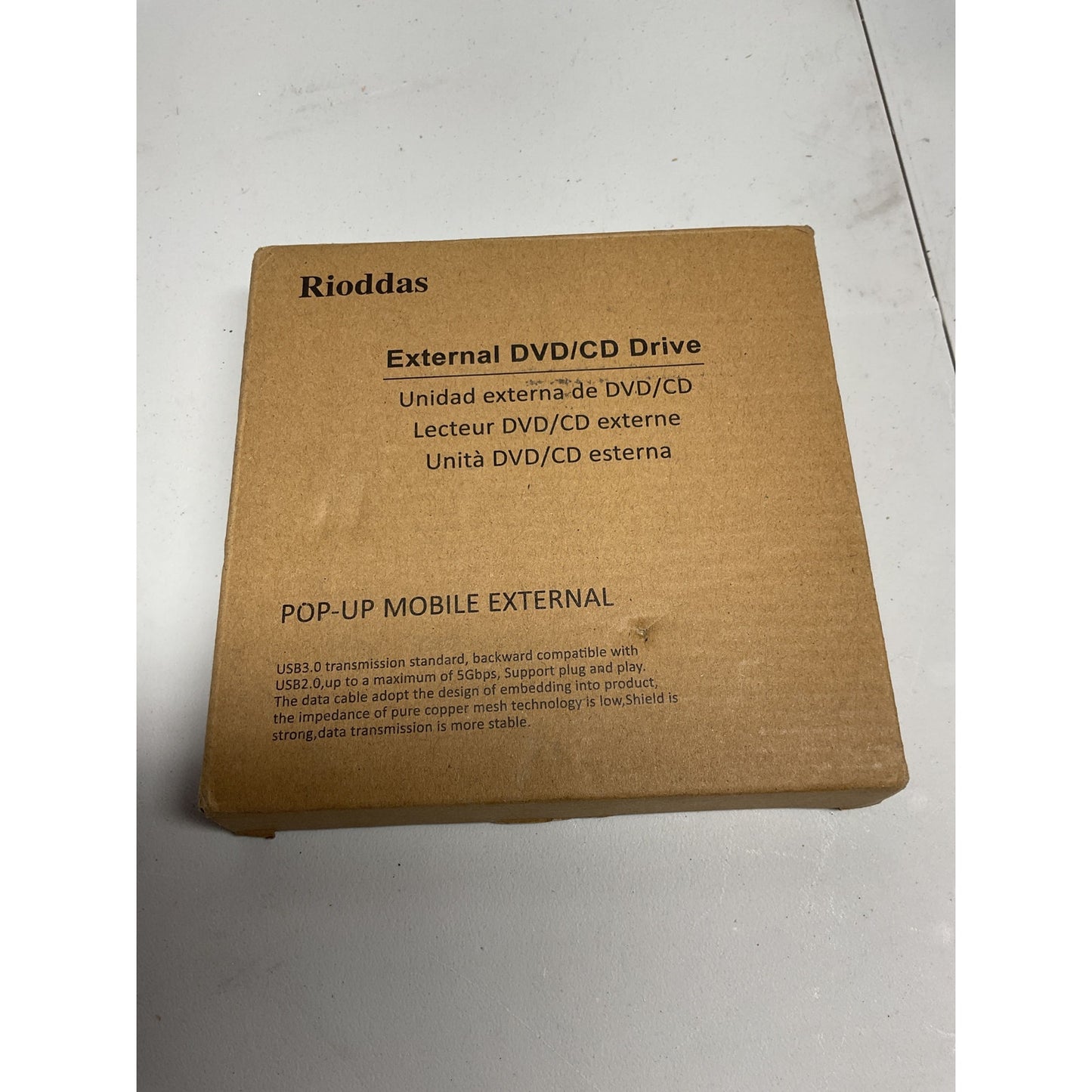 Rioddas external DVD/CD Drive