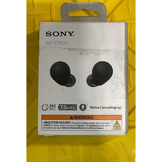 Sony WF-C700N/B Bluetooth Wireless In-Ear Headphones - Black