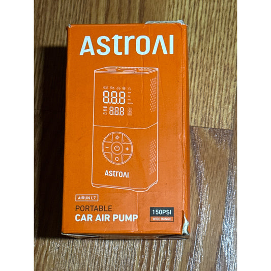 Portable Car Air Pump 150 PSI - AstroAI - AIRUNL7