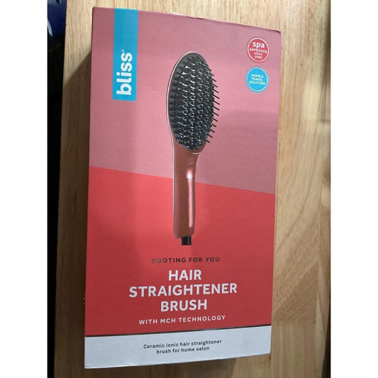 bliss rooting for you hair straightener brush with MCH technology