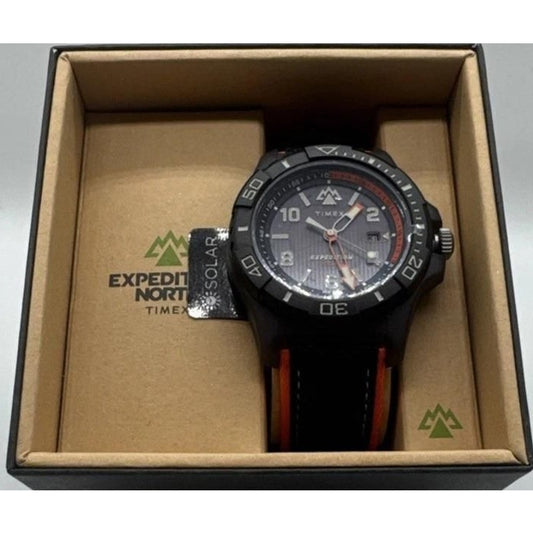 Timex Expedition North Freedive Ocean Solar Black Dial Men's Watch TW2V66100