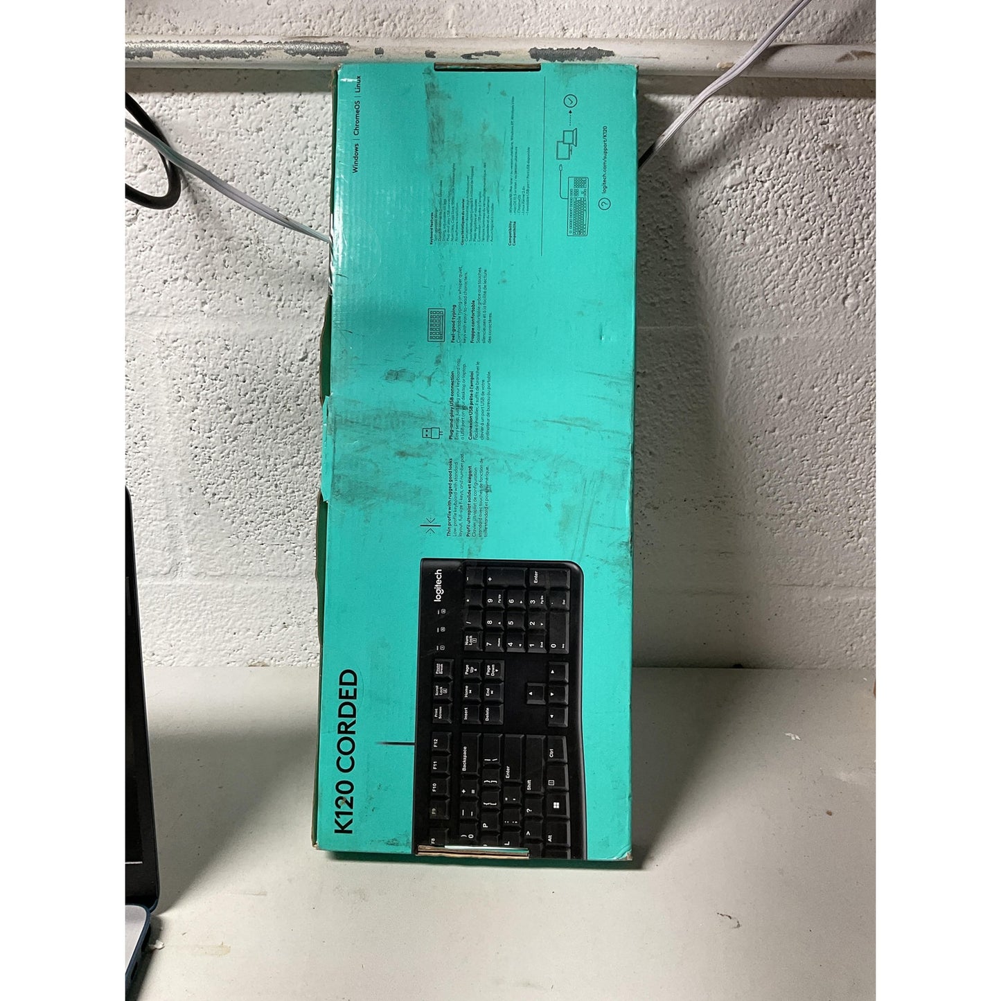 Logitech K120 Corded USB Keyboard