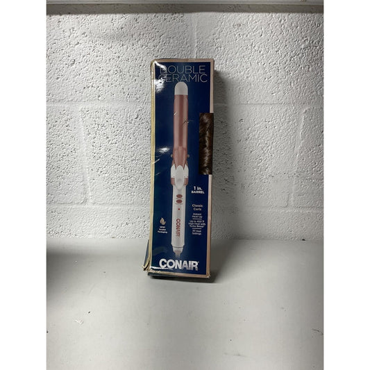 CONAIR Double Ceramic 1” Barrel Classic Curls