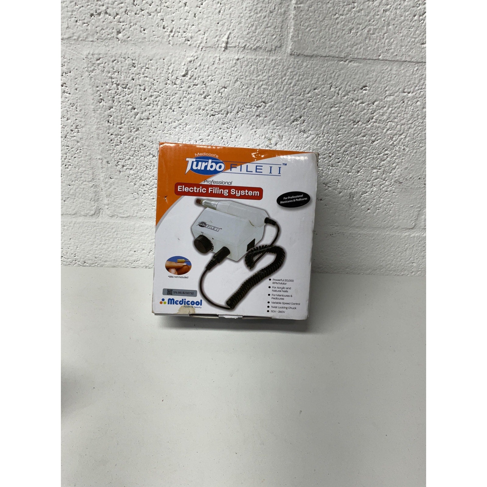 Medicool Turbo File II Professional Electric Filing System - Fantasticbins