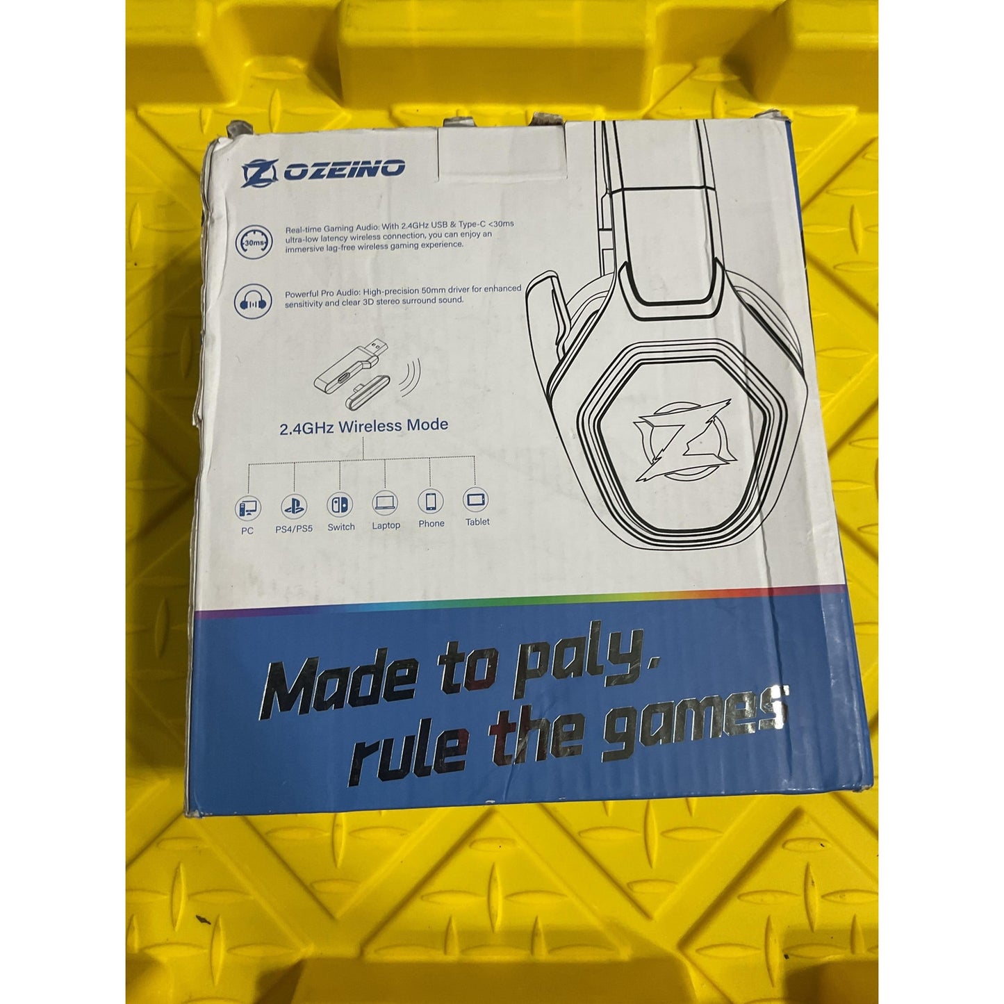 OZEINO wireless gaming headset