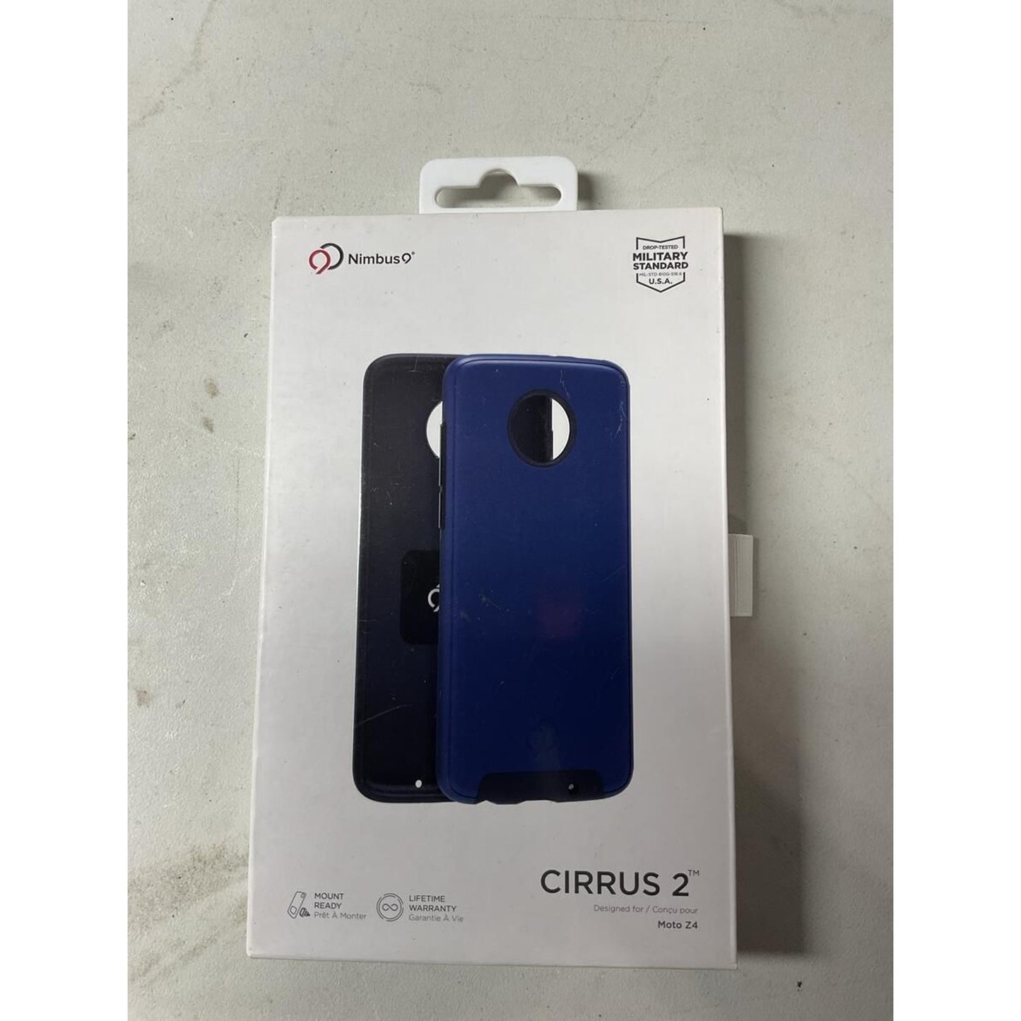 Nimbus 9 CIRRUS 2 case for Moto Z4 Midnight Blue