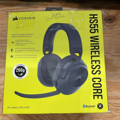Corsair HS55 Wireless Core Gaming Headset, Bluetooth for PC, PS5, PS4, Mobile