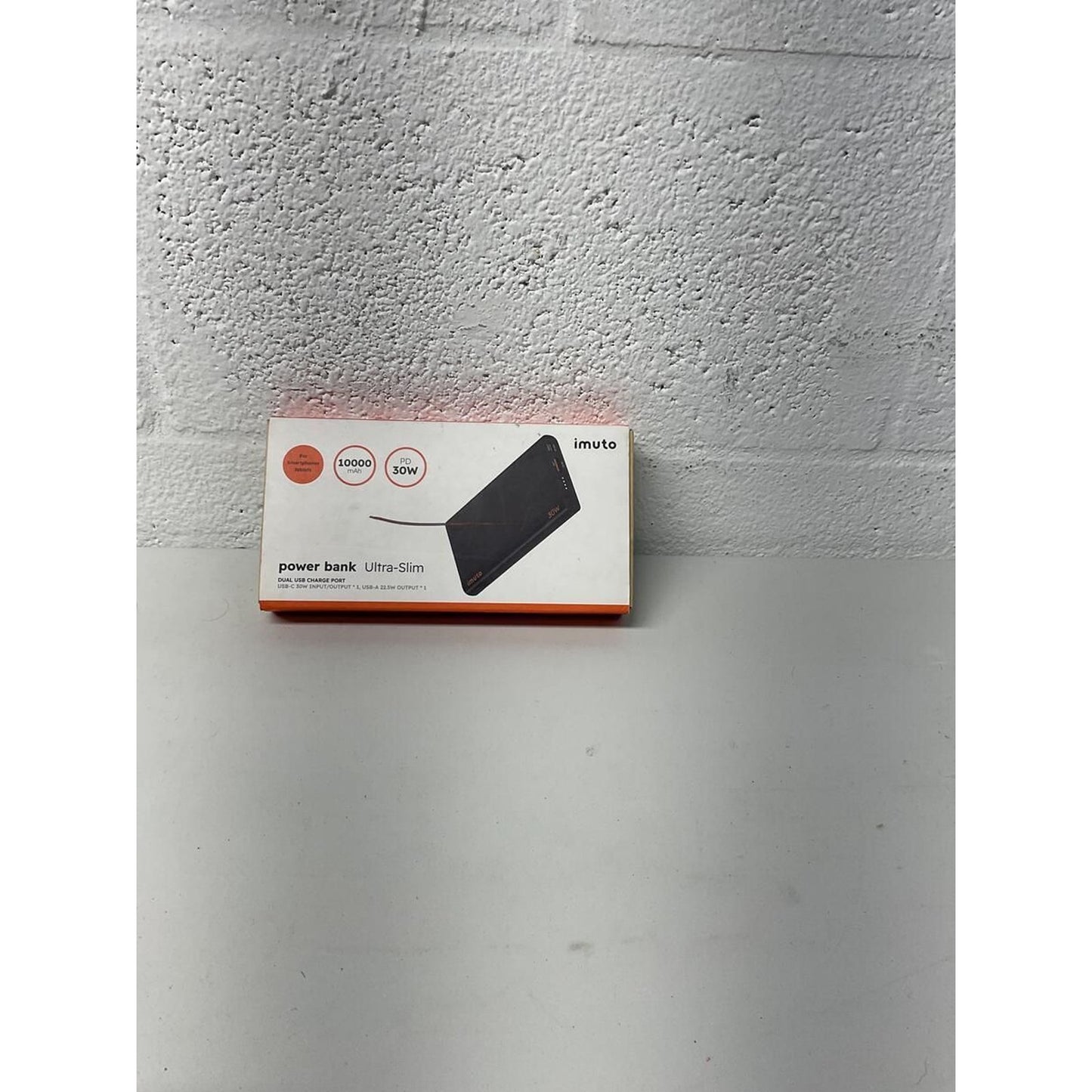 IMUTO 10000mAh Power Bank Ultra Slim