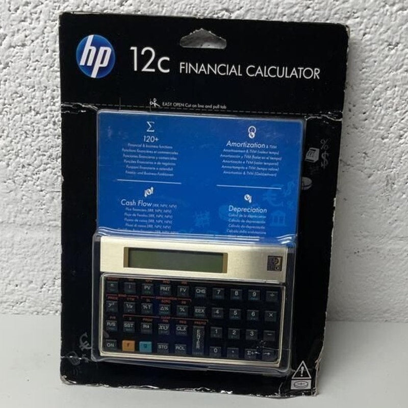HP FINANCIAL CALCULATOR 12c