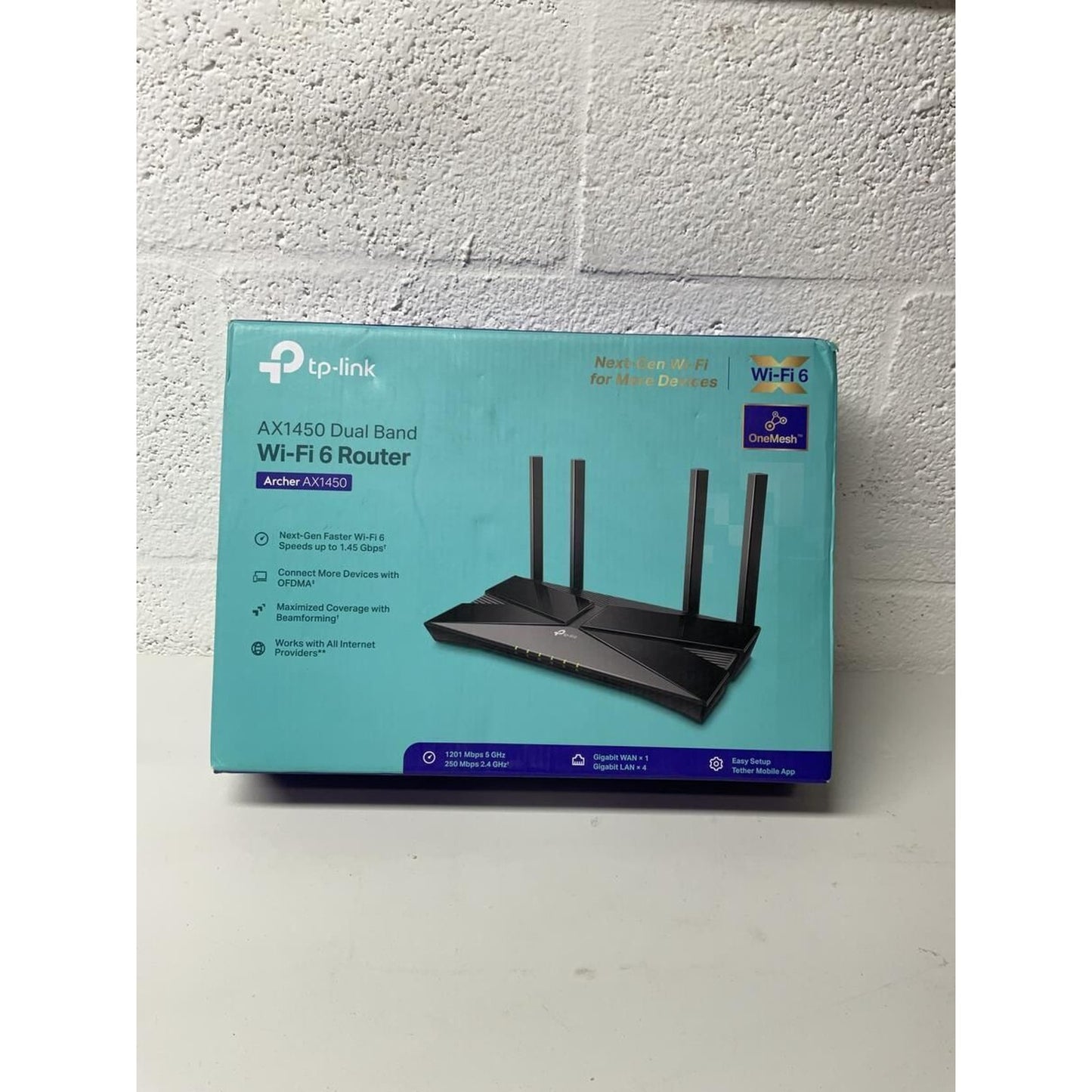 TP-link AX 1450 Dual Band WiFi 6 Router