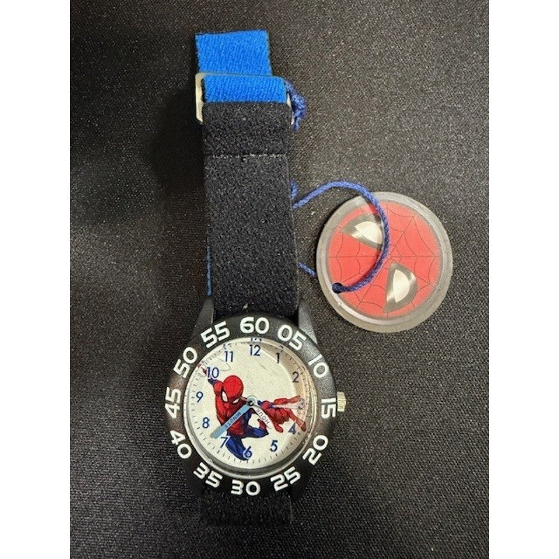 Marvel spiderman watch for kids Black and Blue