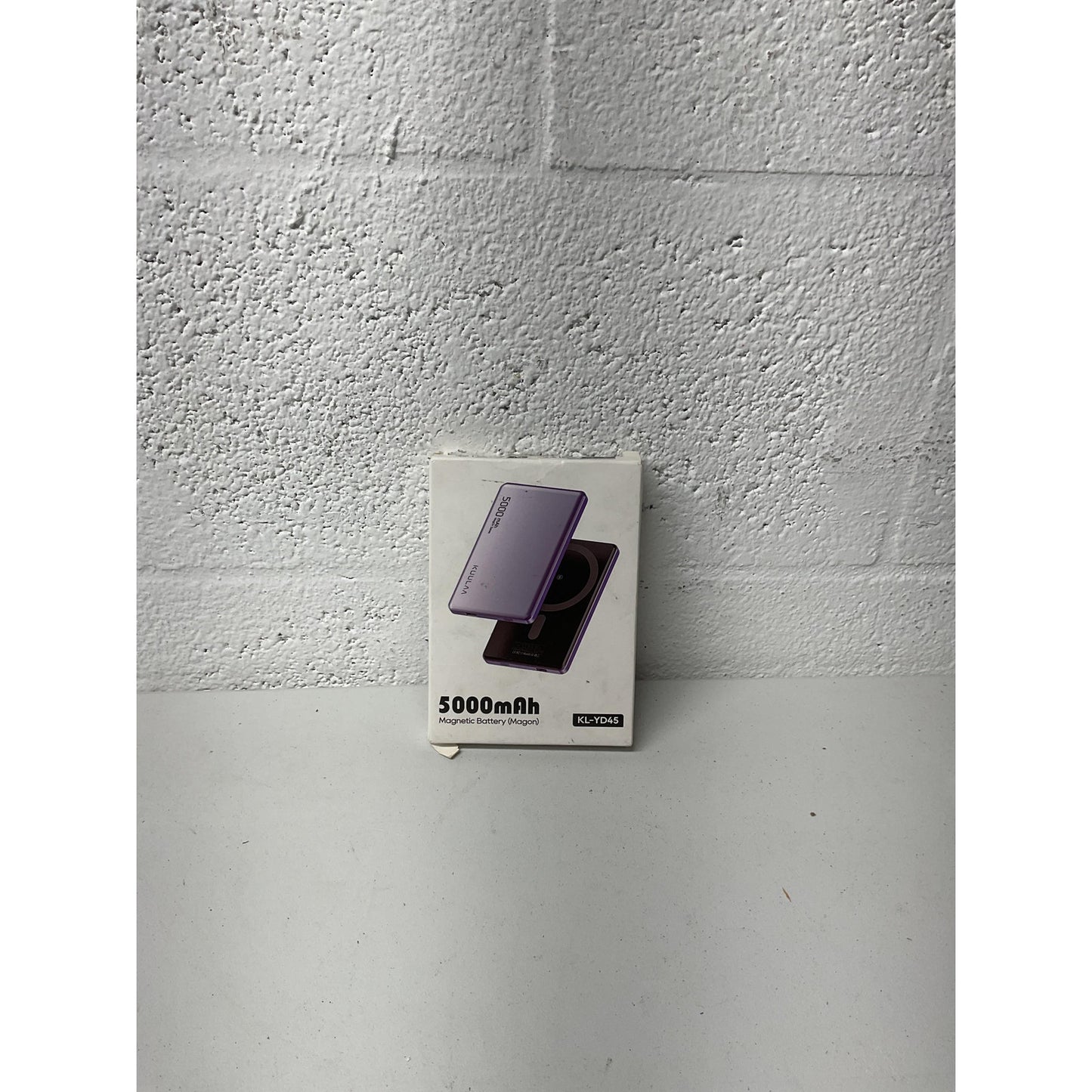 Magnetic Power bank 5000mAh black