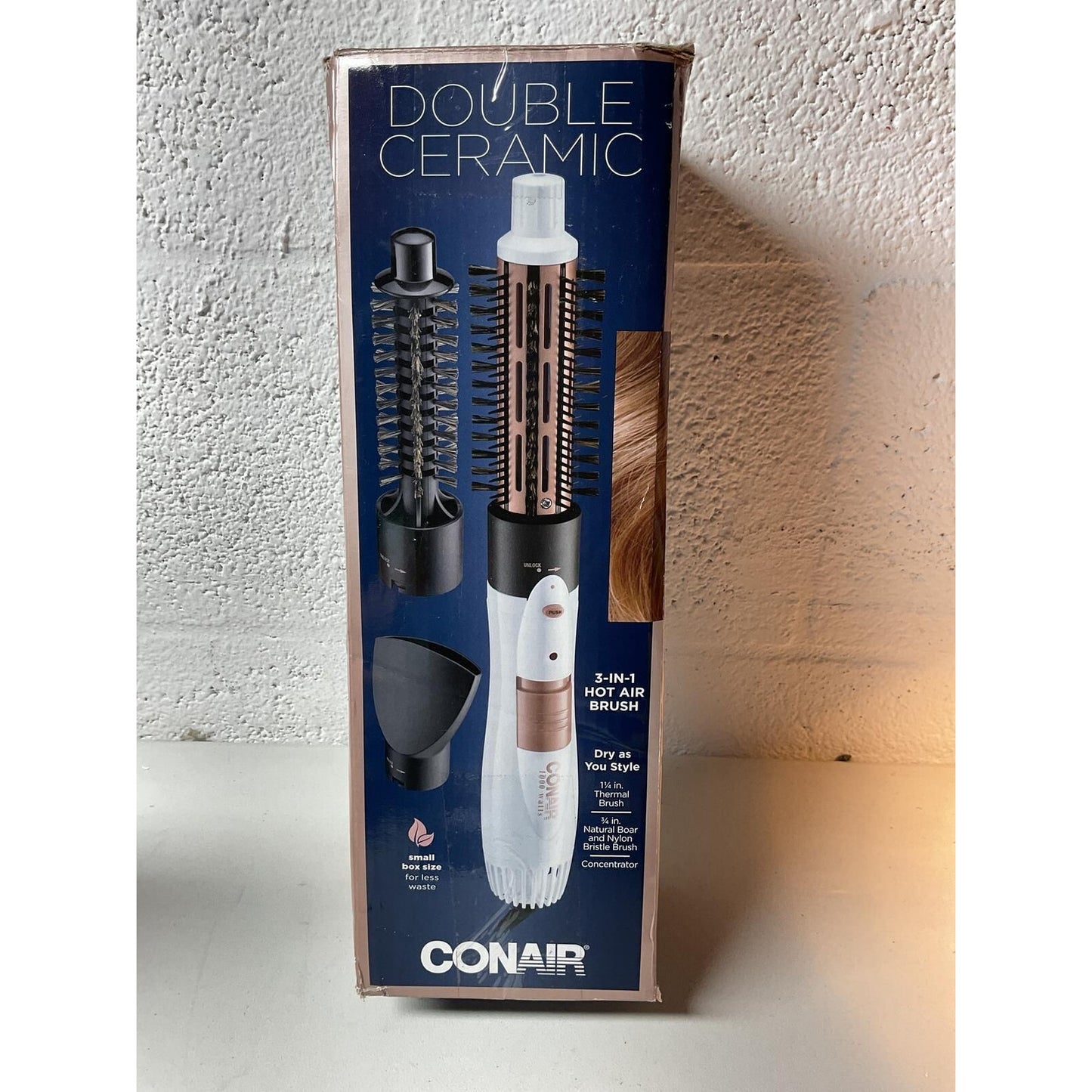 CONAIR Double Ceramic 3-in-1 Hot Air Brush