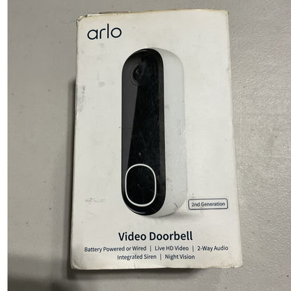 Arlo video doorbell