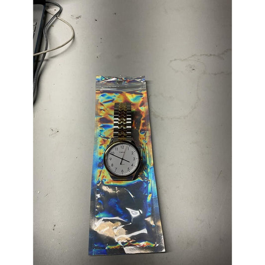 TIMEX Indiglo Gold/Silver Men’s Watch TW2U40000 B7