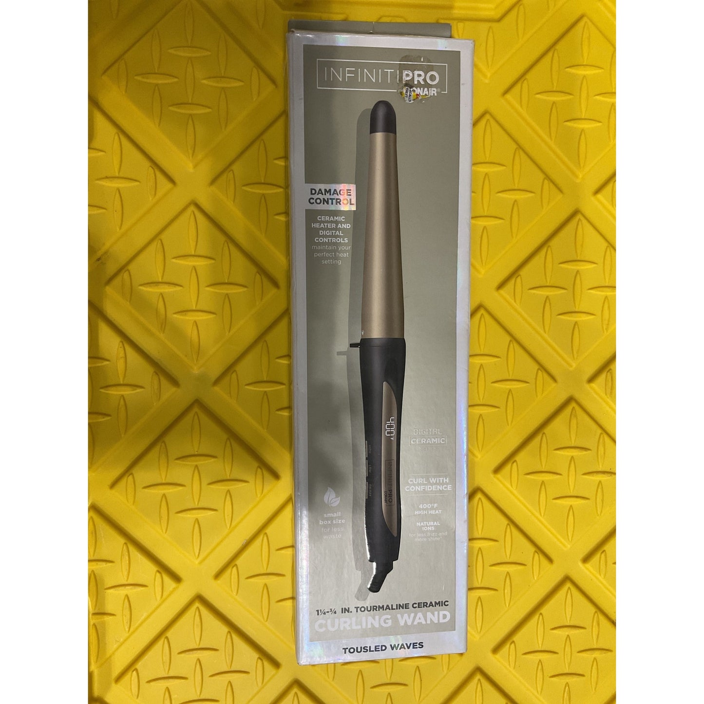 Infiniti Pro 1 1/4- 3/4 in. Tourmaline ceramic curling wand
