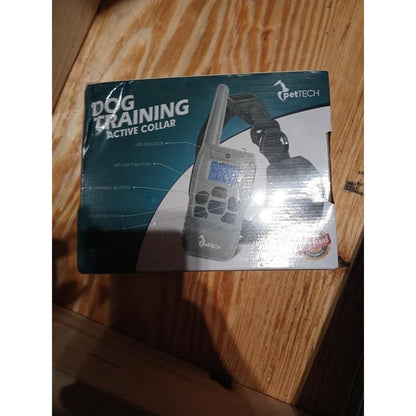 pet TECH Dog Training Active Collar PT0Z1 - Rechargeable 1200ft range 10-100lbs
