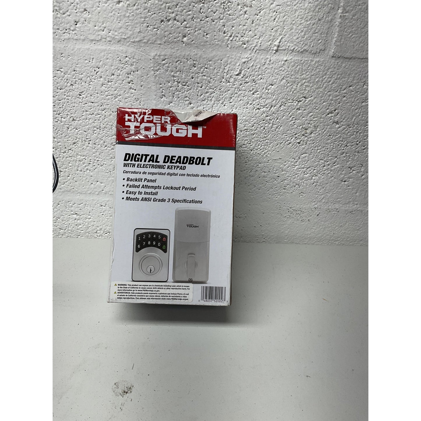 Hyper Tough Digital Deadbolt keypad