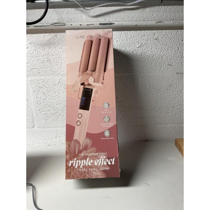 Luxe + Willow Ripple Effect Tripple Barrel Waver