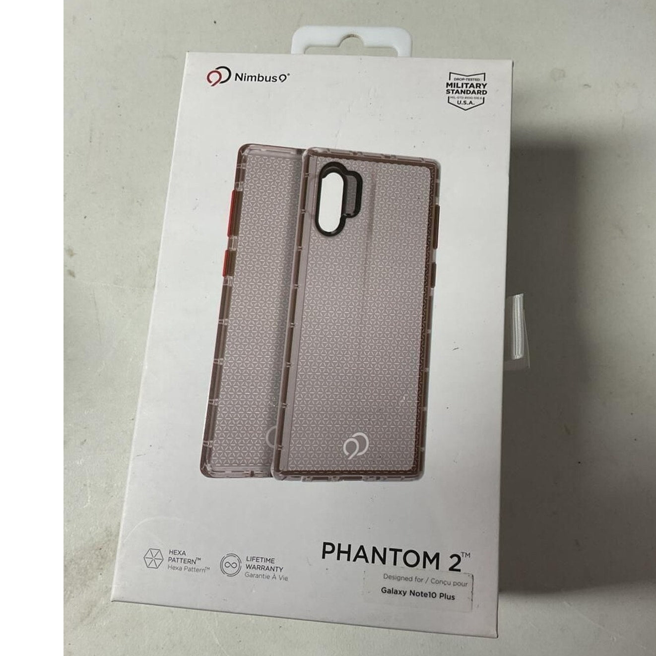Nimbus 9 PHANTOM 2 Case for Galaxy NOTE10 Plus Carbon