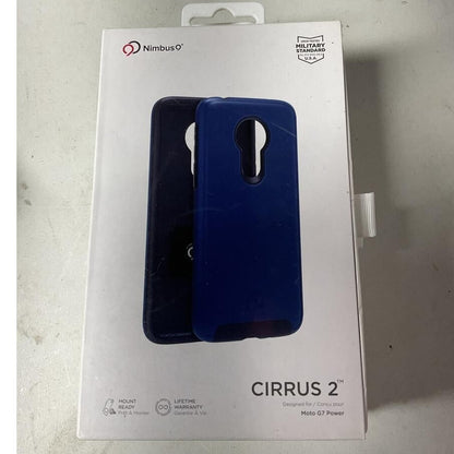 Nimbus 9 CIRRUS 2 Case for Moto G7 Midnight Blue