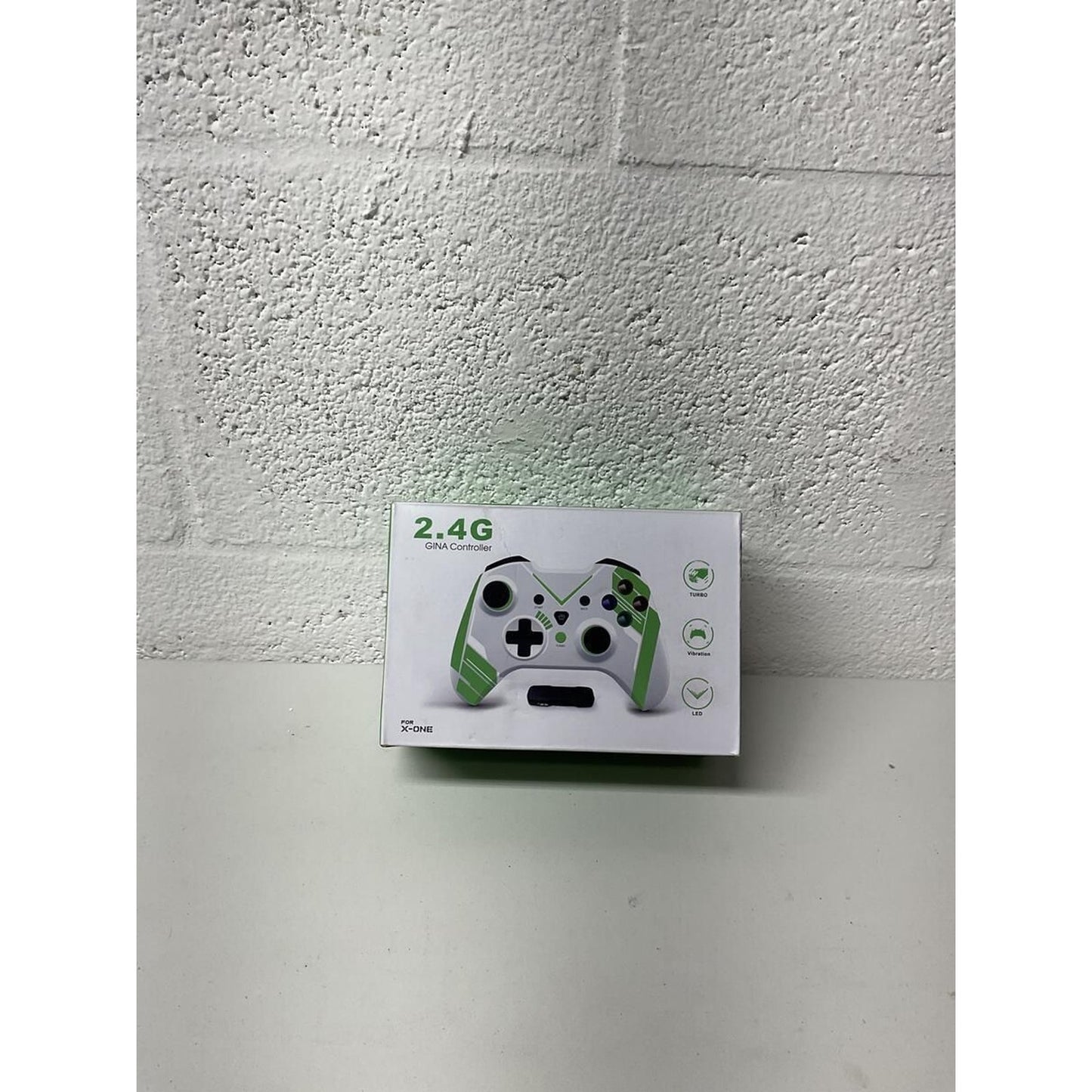 WIRELESS GAMING CONTROLLER FOR X-ONE Black & green